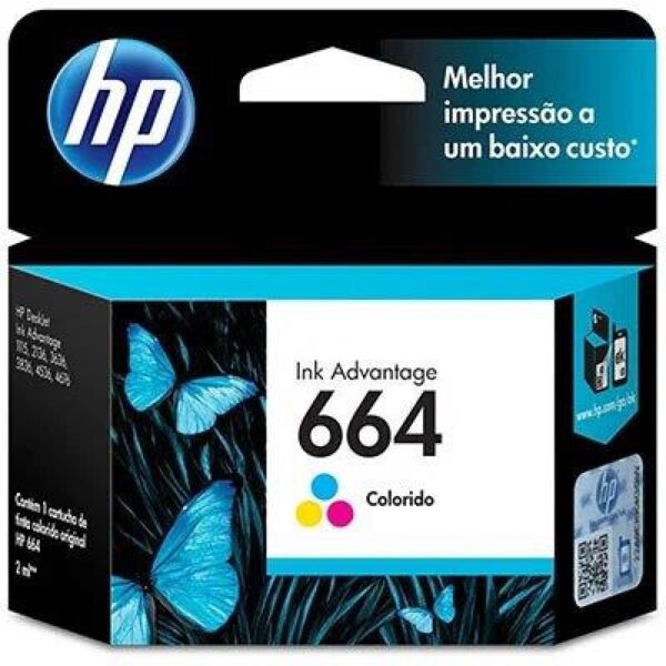 CARTUCHO HP 664 COLORIDO