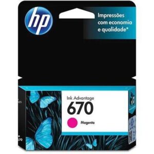 CARTUCHO HP 670 MAGENTA