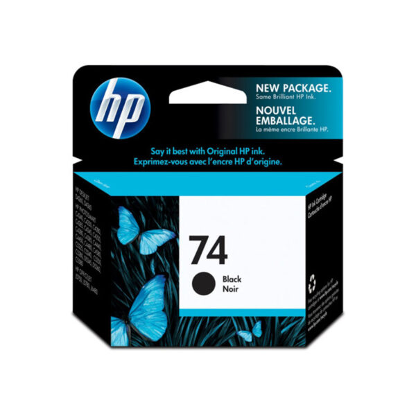 CARTUCHO HP 74 PRETO