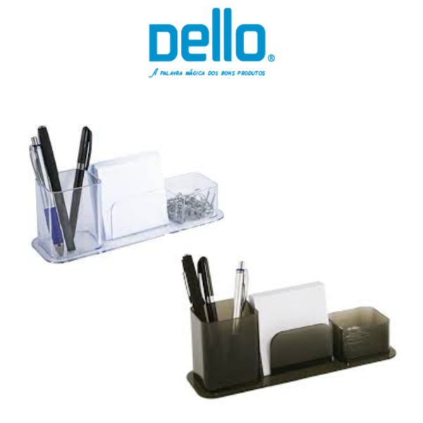 PORTA LAPIS/CLIPS/PAPEL TRIPLO