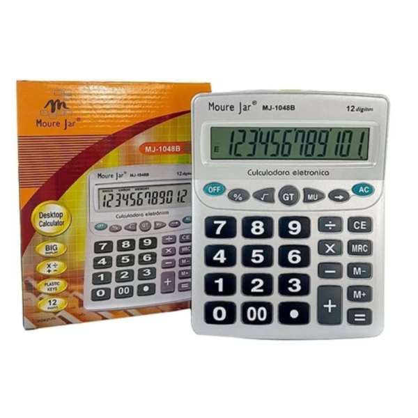 CALCULADORA DE MESA MJ-1048B