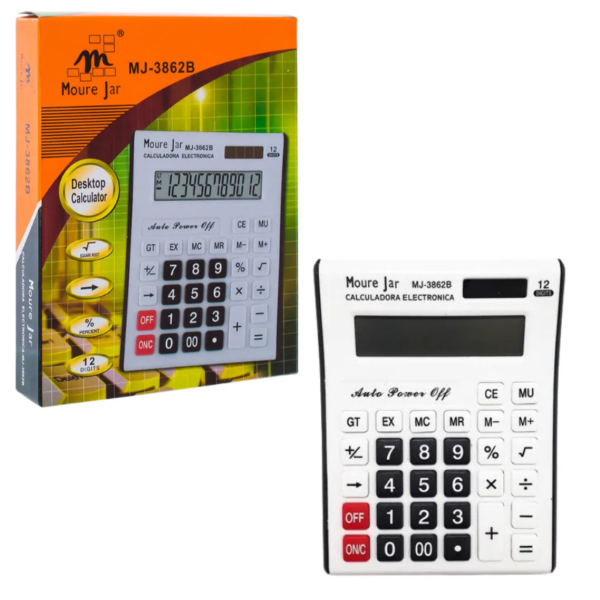 CALCULADORA DE MESA MJ-3862B