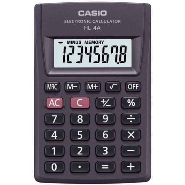 CALCULADORA DE BOLSO HL-4A-S4-DP