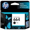 CARTUCHO HP 664 PRETO