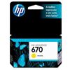 CARTUCHO HP 670 AMARELO