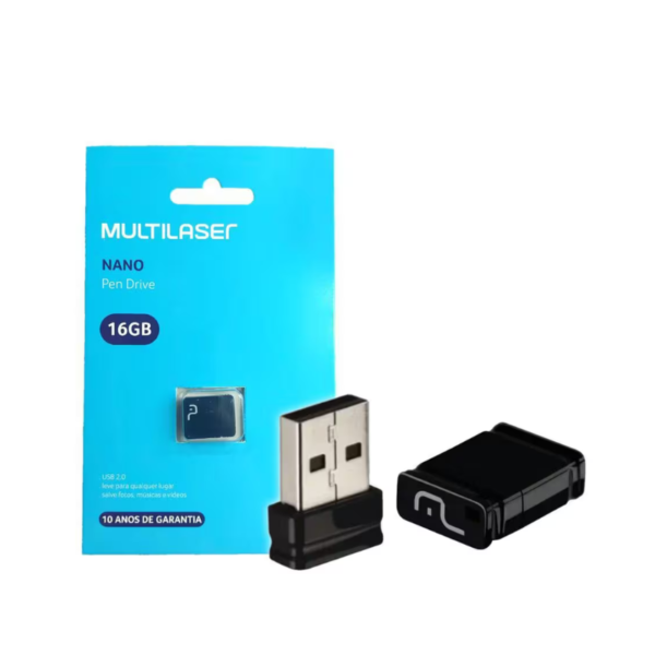 PEN DRIVE NANO 16GB MULTILASER