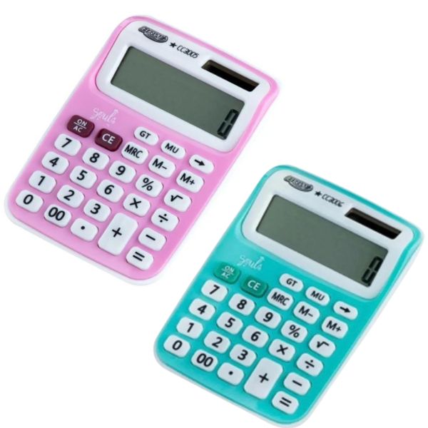 CALCULADORA DE MESA BRW MÉDIA SOUL CC3005 12 DIGITOS