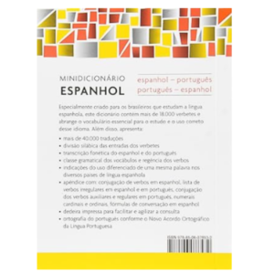 DICIONÁRIO ESPANHOL