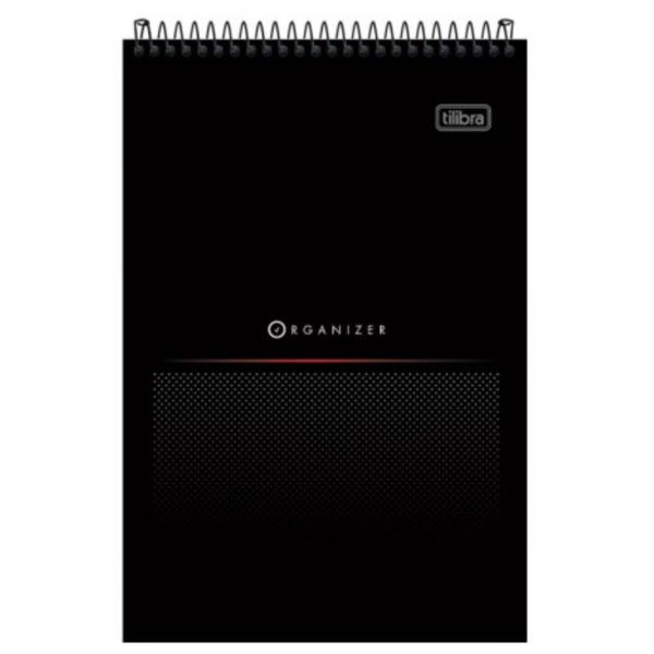 CADERNO ESPIRAL AO ALTO 80 FOLHAS ORGANIZER