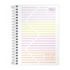 CADERNO ESPIRAL 1/4 SEM PAUTA NEON KORI 80 FOLHAS