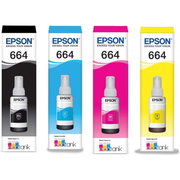 TINTA EPSON T664 ORIGINAL