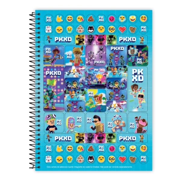 CADERNO ESPIRAL 1 MATÉRIA PKXD