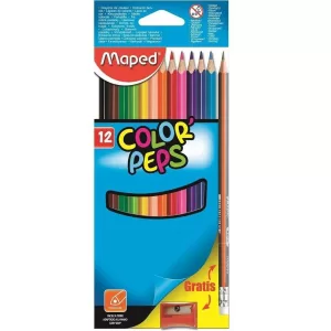 LAPIS DE COR COLOR'PEPS TRIANGULAR 12 CORES