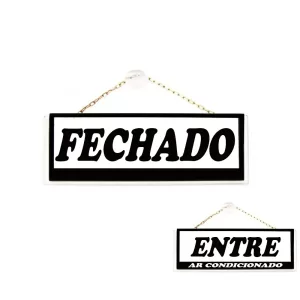 Placa Entre Ar Condicionado Com Corrente