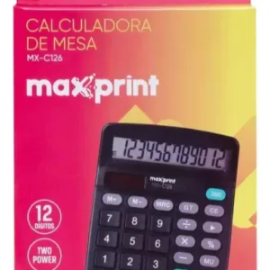 Calculadora De Mesa Mx-C126 MAXPRINT