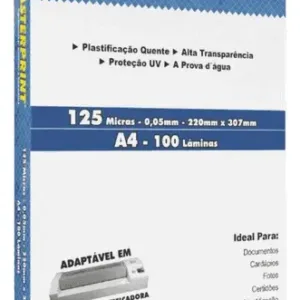 Plástico Para Plastificação A4 220x307mm