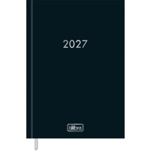 Agenda Executiva Costurada Diária 13,4 x 19,2 cm Napoli 2027